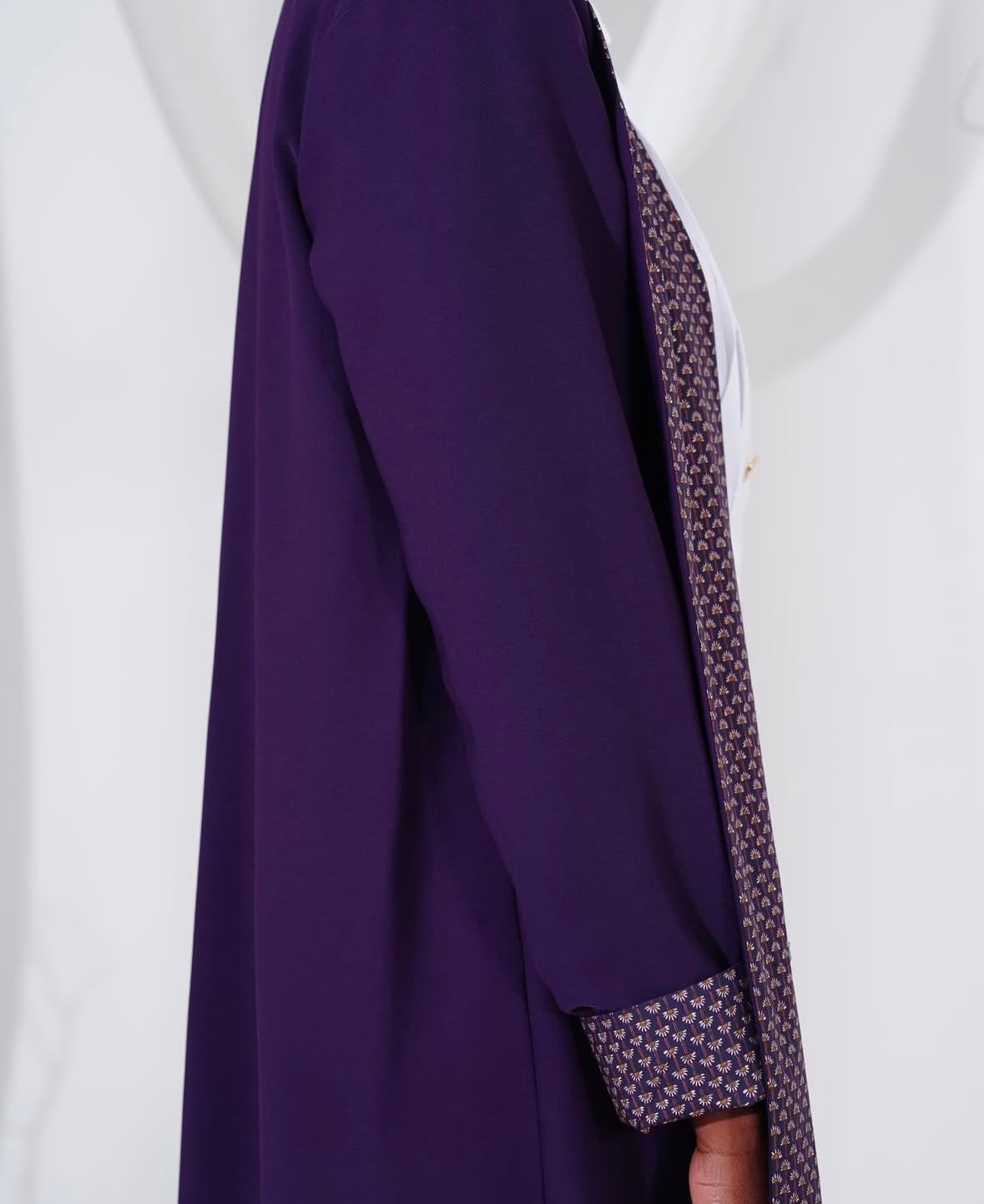 Liberty printed abaya