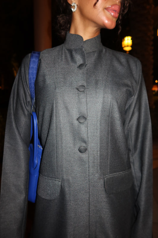 Classic trench abaya